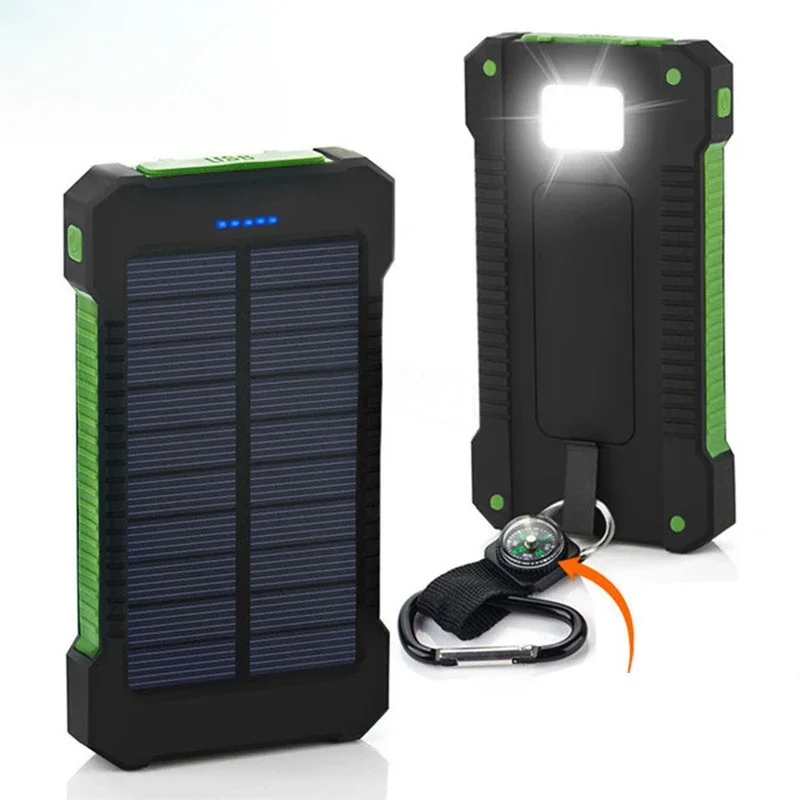 Solar Charger Panel Foldable - Bateria Portátil Solar de 20000mAh, à