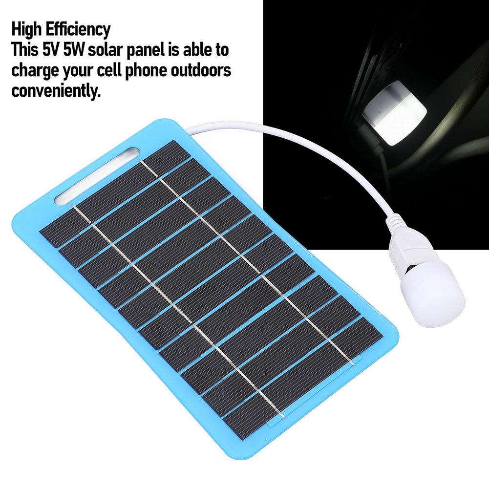 Solar Charger Panel Foldable - Painéis solares de silício policristalino 5w5v