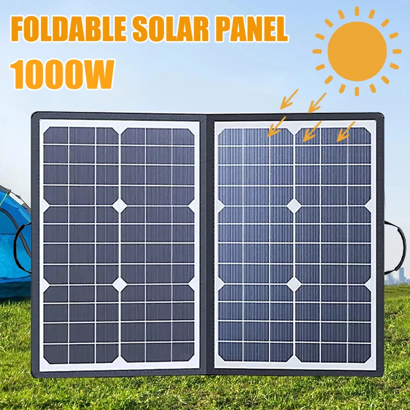 Painel Solar Dobrável de 1000W - Solar Charger Panel Foldable avaliação e preço