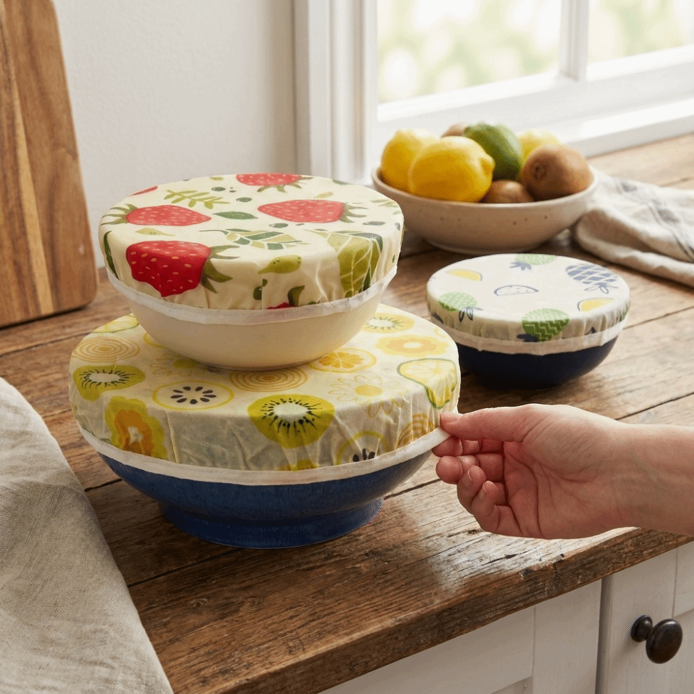 Tampa de Tigela de Cera de Abe - Beeswax Food Cover avaliação e preço