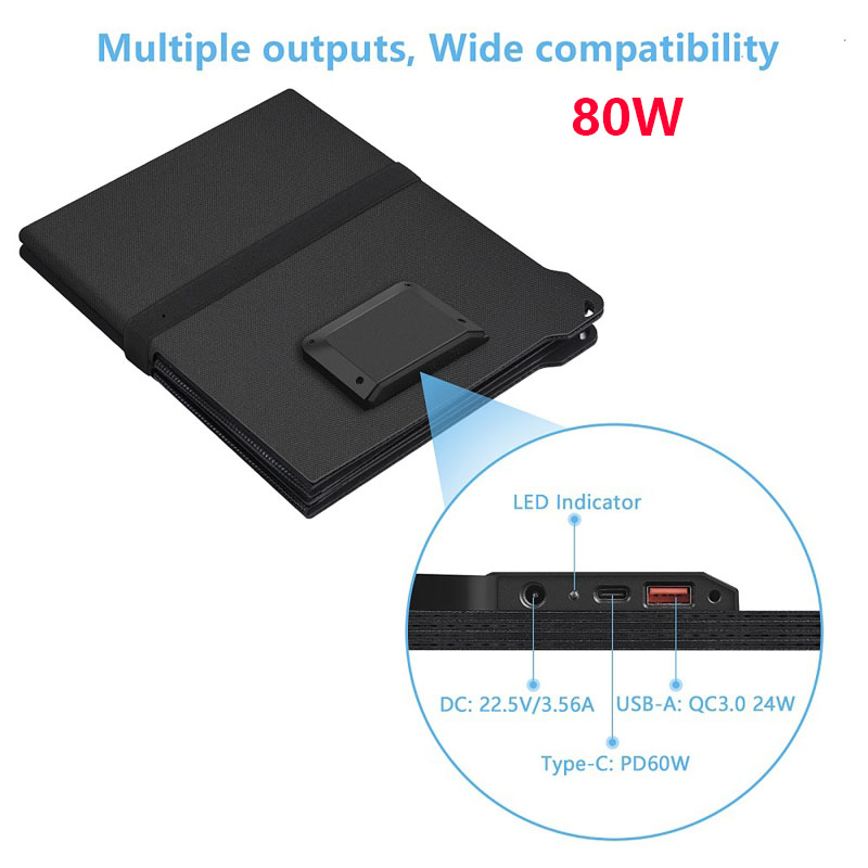 Carregador Solar Portátil Dobr - Solar Charger Panel Foldable avaliação e preço