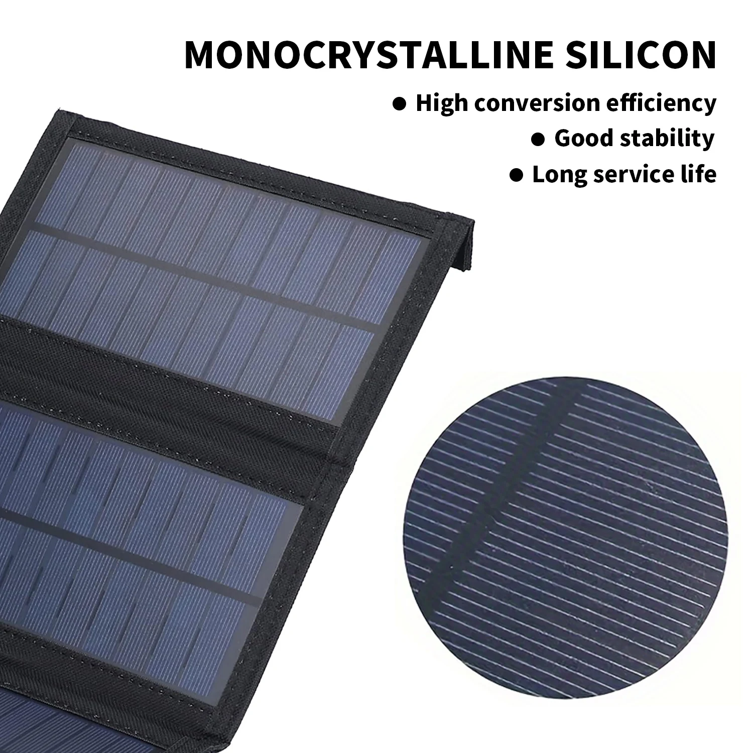 Painel Solar Dobrável 20W 50W  - Solar Charger Panel Foldable avaliação e preço
