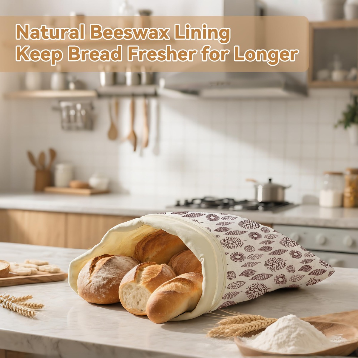 Sacos de pão de cera de abelha - Beeswax Food Cover avaliação e preço