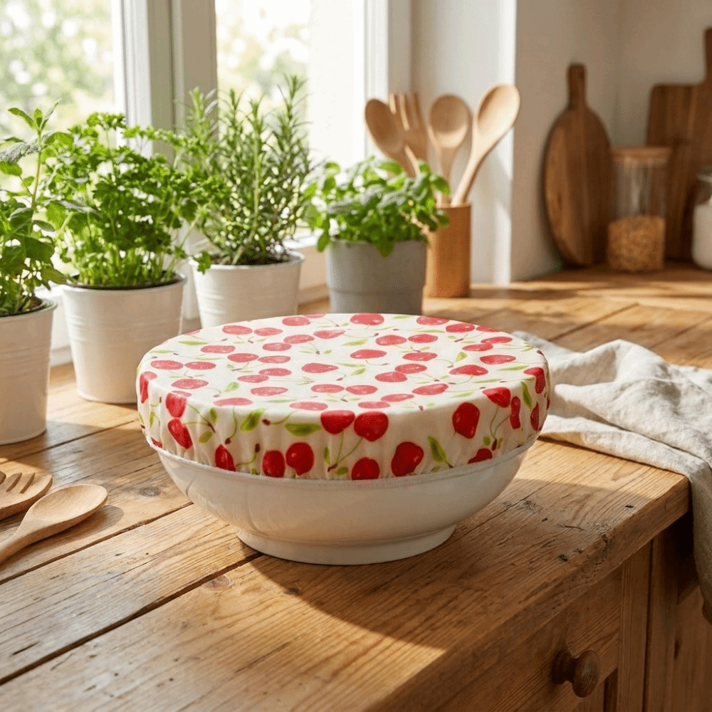 Tampa de Tigela de Pano de Cer - Beeswax Food Cover avaliação e preço